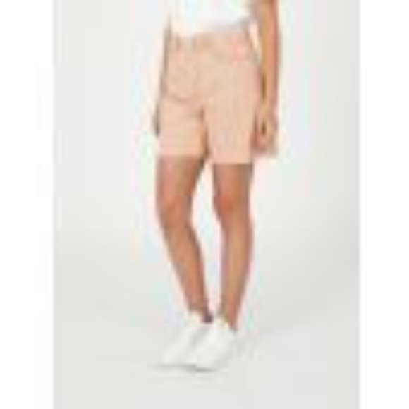 Women's Outland Denim Organic Cotton Dia Jean Shorts in Peachy Keen Size 28 - Picture 13 of 14